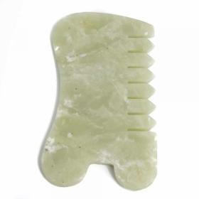 Guasha Scraper Jade Comb – 90 mm