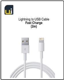 2m Usb to lightning cable