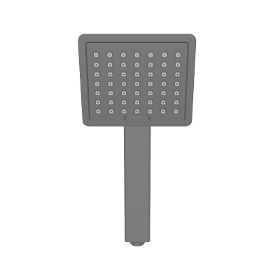 Carre grey hand shower