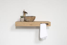 Oak Bathroom countertop