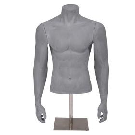 Male mannequin bust