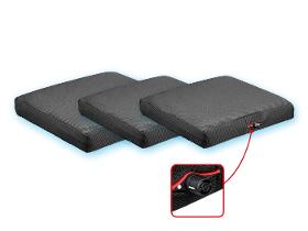 Seat cushion for wheelchairs