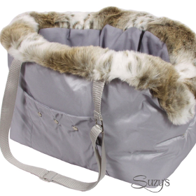 Taft carrier with fur and bag for Pets