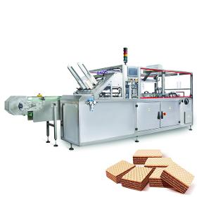 Cartoning machine Basis50  for packing waffles