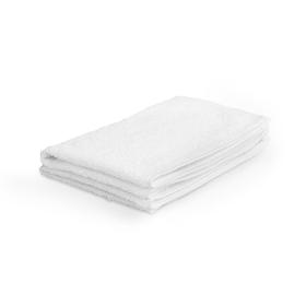 Hotel Face Cloths - Plain White - 100% Cotton - 500gr