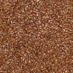 Flax seeds brown org