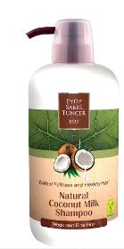 Natural Coconut Milk Shampoo 600 ml Plastic Bottle