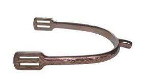 Stainless steel pow horse spur with titannium