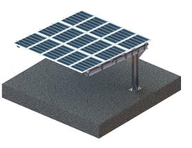 carport solar roof system for car parking