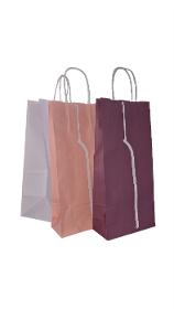 Craft paper bags for wine