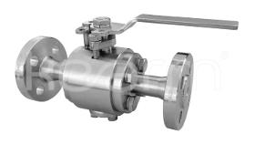 High-temperature ball valve