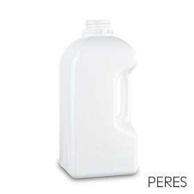 rHDPE bottle Peres 2 L / made of recyclate