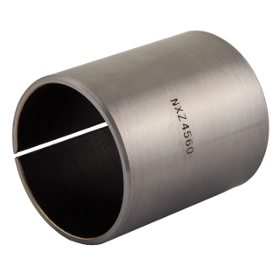 Wrapped composite dry sliding bearing stainless steel / PTFE