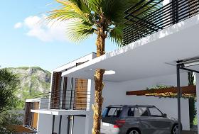 Modern new split-level villa for sale Mandelieu