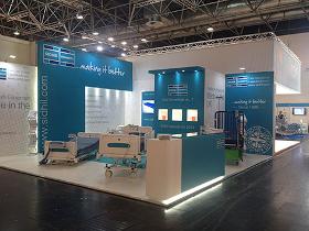 The Sidhil booth at Medica 2015, Dusseldorf
