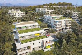 New apartments in Biot, close to the golf