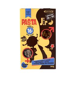 Gluten-free rice pasta PASTA Junior with banana, cocoa and stevia, Fusilly 240g