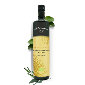 Organic sunflower oil for cooking