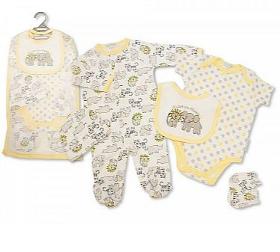 Baby 5 Pieces Layette Gift Set - Love  You Always