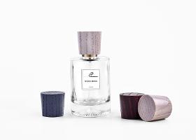 Custom fea 15 wooden perfume cap packaging