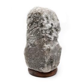 Himalayan Salt Lamp Grey (3-4 kg) approx. 20 x 12 x 9 cm