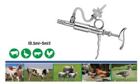 5ml pig,cattle,cow, sheep.goat continuous vaccine injector