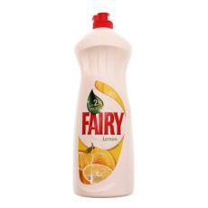 Fairy Lemon, Lemon-scented Dishwashing Liquid, 1 L