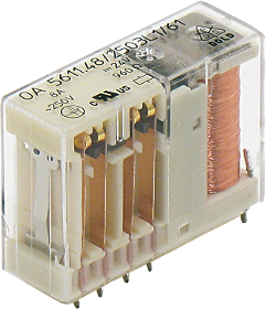Safety relays with forcibly guided contacts