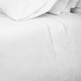Hotel Bed Sheets - Flat - Cotton/Polyester - with cord