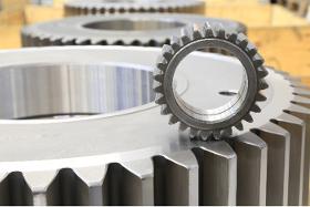 Pump gears for industrial pumps and gear pumps