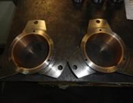 Bi-component part ; Milling and turning - Metal & Bronze