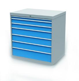 Drawer cabinet T736 R 36-24 with 7 drawers, different...
