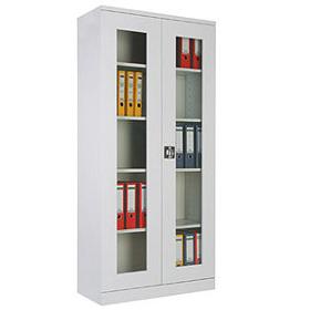 File Cabinet with Glass Doors