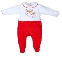 Pyjamas Body Babygrow Red