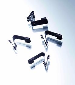 Clips for attaching heat sinks in electrical applications,