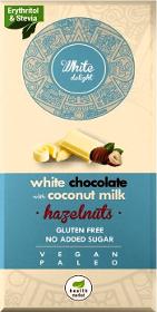 White Delight with Hazelnuts 80g