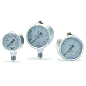 Stainless steel pressure gauges