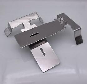 Laser cutting stainless steel bracket nickle plated