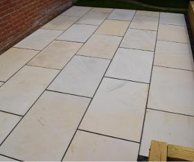 Smooth Sandstone Paving, Honed & Sawn