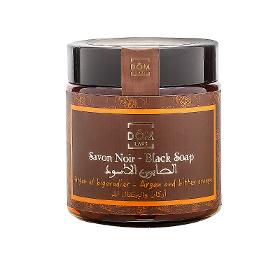 Black soap with argan oil and bitter orange tree