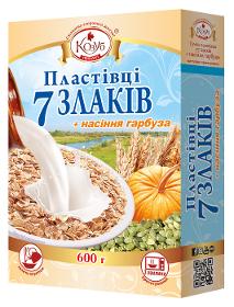 Instant flakes mixture “7 Cereals + Pumpkin Seeds “