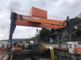 Gantry Crane For Metro Tunnel