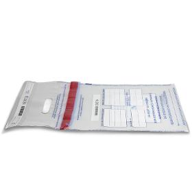 Security bags with grip hole LDPE 245x320+30mm 70µ