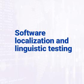 Software localization and linguistic testing