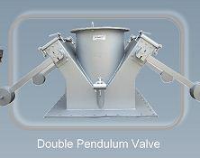 Double pendelum valves