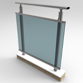 Upright glazing system- glazing handrail system- glazing balustrade system