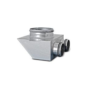 Plenum box for air valve - with seals