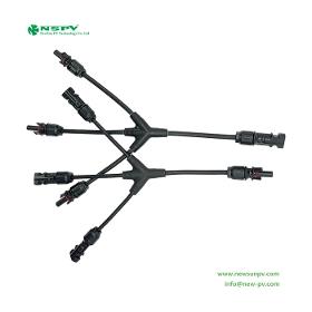 Solar Cable Harness 3 To1 Y Cable Connector