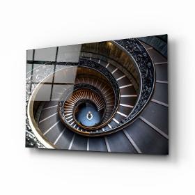 Spiral Staircase Glass Art