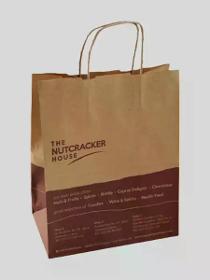 Flexo Paper Bags with paper handle